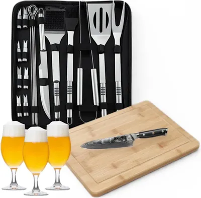 Produktbild von Blackwell Barbecue & Grill Box XXL – BBQ Werkzeuge/Zubehör Geschenk