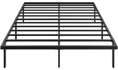 Zdjęcie produktu dla Rama łóżka z przestrzenią do przechowywania, metalowa, ze stelażem, bez boxspringu, 140 x 200 cm