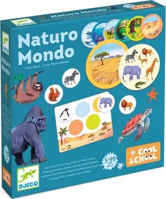 Obrázek produktu pro Vzdělávací hra Naturo Mondo, Djeco