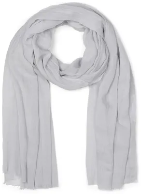 Produktbild von styleBREAKER Damen Schal Leicht & Transparent mit kurzen Fransen | Einfarbiges Halstuch für Frühling und Sommer | Weiches großes Schultertuch 188 x 100 cm