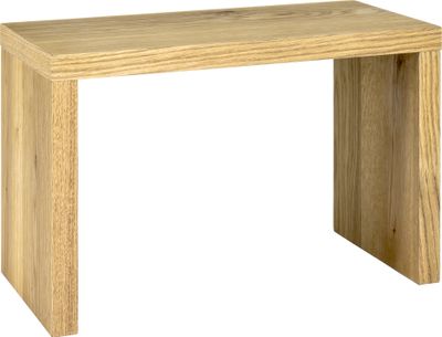 HAKU Möbel Beistelltisch Holz eiche 60,0 x 30,0 x 40,0 cm