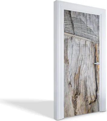 Produktbild von Türfolien Design Selbstklebende Wandsticker Türtapeten - Holzmaserung - 95 x 205 cm