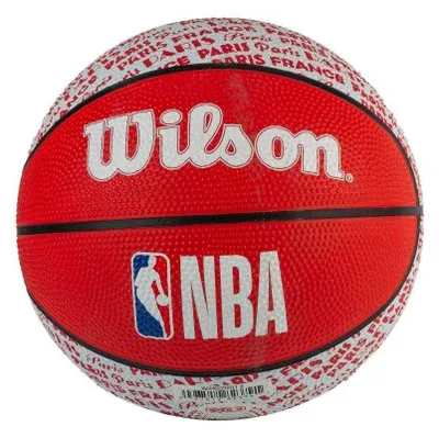 Immagine prodotto di Wilson - Pallone da basket "City Paris", NBA PP7152 (3) (rosso/blu)