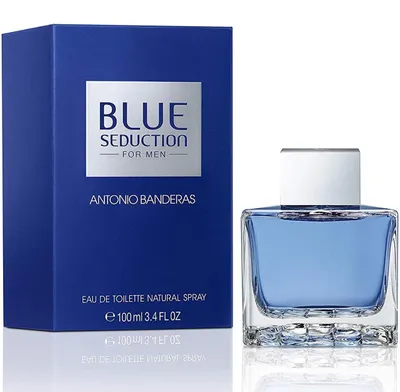 Immagine prodotto di Antonio Banderas Blue Seduction For Men Eau De Toilette Da Uomo 100 Ml