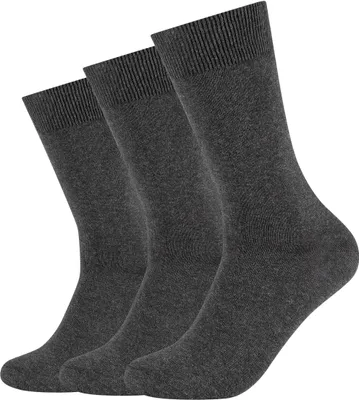 Produktbild von Camano 3er Pack Baumwollsocken - Uni 3er Pack Baumwollsocken - Uni