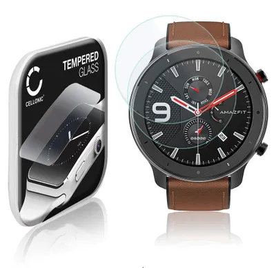 Immagine prodotto di CELLONIC 2x Pellicola Protettiva Schermo compatibile con Amazfit GTR - 47mm