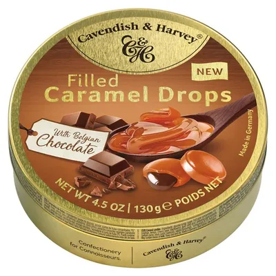 Productafbeelding van Cavendish & Harvey Karamelsnoepjes met chocoladevulling 130g
