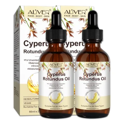 Produktbild von Cyperus Rotundus Öl Hautpflege zur Haarentfernung Reduzierung Haarwachstum, 2x 60ml