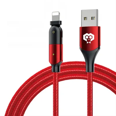 Obrázek produktu pro Rychlonabíjecí kabel z USB-C na Lightning pro iPhone s rotací 180°