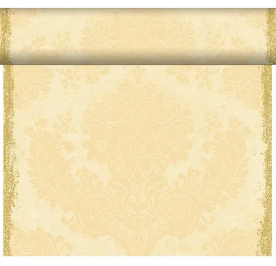 Produktbild von 4x Duni Dunicel® Tête-à-Tête-Tischläufer 0,4 x 24 m Royal Cream