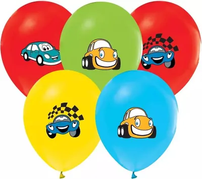 Image de Balony Samochody z kreskówek 5 szt 12 cali Godan