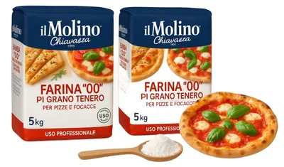 Produktbild von Farina Mehl Typ 00 für Pizza und Focacce 5kg -x2 il Molino Chiavazza