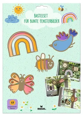 Produktbild von Moses Fensterbilder-Bastelset