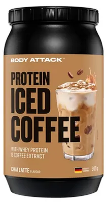 Produktbild von Body Attack Protein Iced Coffee 900 g Chai Latte