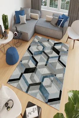 Produktbild von Conceptum Hypnose, W874- W874 HFT, Grau, Teppich, 120 x 180 cm, 100% POLYESTER