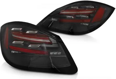 Produktbild von Voll LED Rückleuchten für Porsche Boxster 987 + Cayman Facelift  09-12 Schwarz