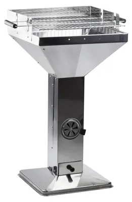 Produktbild von Edelstahl-Säulengrill für das Grillen