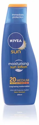 Produktbild von Nivea Sun Schutz And Bräune Sonnenlotion Spf20 200ml