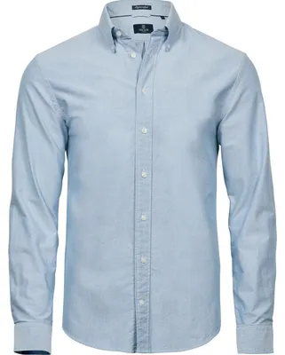 Imagen del producto de Tee Jays - Camisa "Perfect" para hombre, modelo FK1274 (talla XL), color azul claro