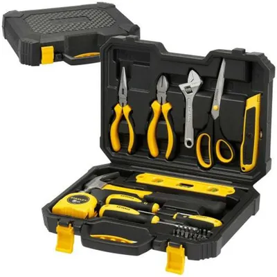 Werkzeugset STANLEY BLACK+DECKER 28-teilig im Koffer