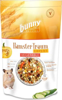 Productafbeelding van Bunny Nature 20825, Samen, 500 g, voor hamsters, bevat: Vitamine A, Vitamine D3, Vitamine E, Calcium, Koper, Mangaan, Selenium, Natrium, Zink, 15%