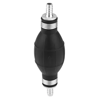 Image de Tuyau de ravitaillement sous vide en caoutchouc pour transfert de carburant avec pompe d'alimentation manuelle (12 mm)