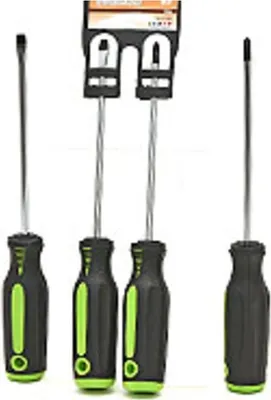 Obrázek produktu pro 2 šroubováky, křížový + drážkový, magnetický, 25 cm, prům. 6 mm