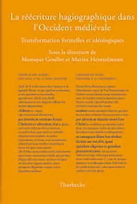 Produktbild von La réécriture hagiographique dans l'Occident médiéval