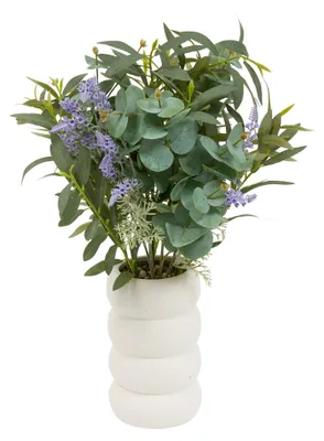 Obrázok produktu pre Umelá kvetinová dekorácia z levandule a eukalyptu, 66 cm  - Atmosphera créateur d'intérieur