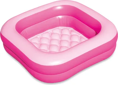 Image de Summer Waves Baby Pool Rosa - Pataugeoire gonflable 86x86x25 cm