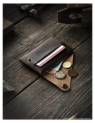 Produktbild von Herren Geldbörse, Damen Portemonnaie, Kartenetui, Slim Wallet