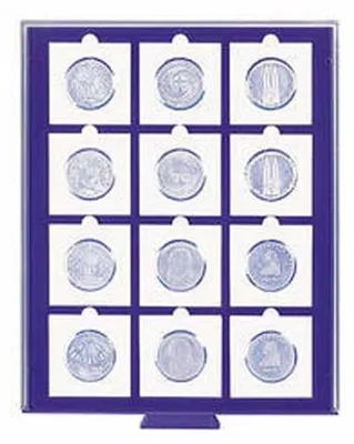 Image de Boîte à monnaie SMART, 12 compartiments carrés 50 mm