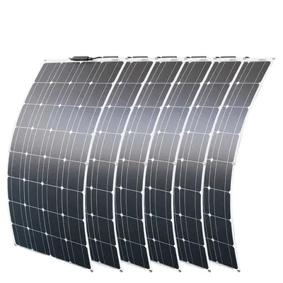 Produktbild von Solarpanel, monokristallin, flexibles Design, 600w Solarpanel