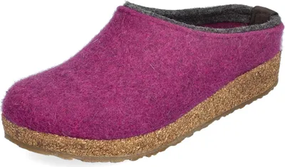 Produktbild von HAFLINGER Grizzly Kris maulbeere/Wollfilz - Größe: 40
