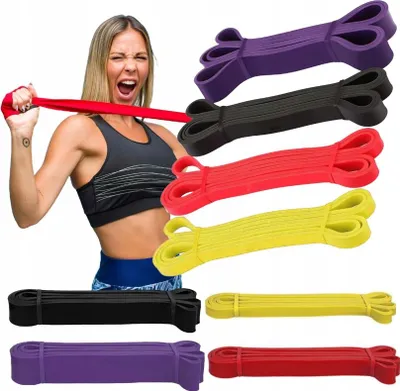 Obrázek produktu pro Fitness Odporové Pásky Strong Set Of 4 Pro