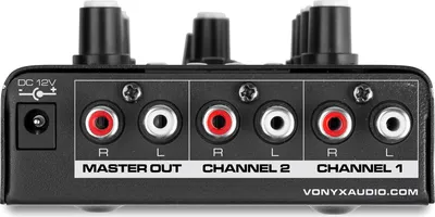 Produktbild von STM500BT 2-Kanal DJ-Mixer Bluetooth MP3-Player USB-Port schwarz
