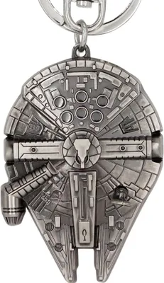 Produktbild von Monogram Int. - Star Wars Metall-Schlüsselanhänger Millennium Falcon