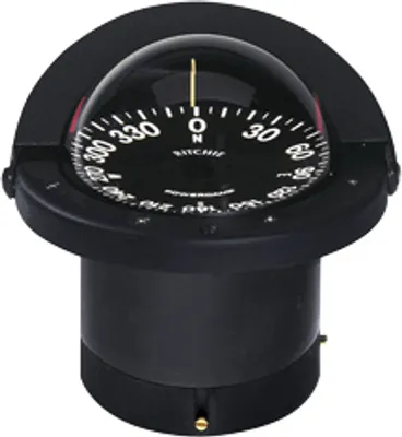 Immagine prodotto di Bussola Ritchie modello 'Navigator Fn-201', bussola incorporata, 12v, rosa Ø114,3mm/5°, nera