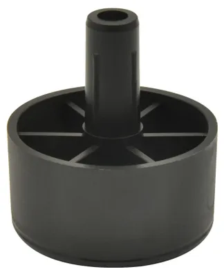 Produktbild von WAGNER Möbelgleiter - Durchmesser Ø 45 x 25/50 mm, Stift Ø 8 mm, Kunststoff schwarz, zum Einstecken - 01004701