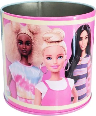 Immagine prodotto di Barbie Pensieri Felici portapenne in metallo 10,5 cm