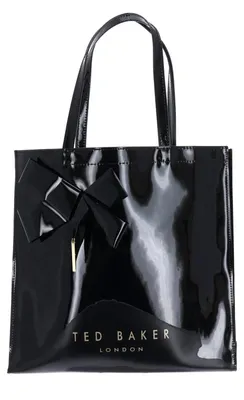 Immagine prodotto di Ted Baker borsa a tracolla Niconna Bow Detail Large Icon Bag Black nero