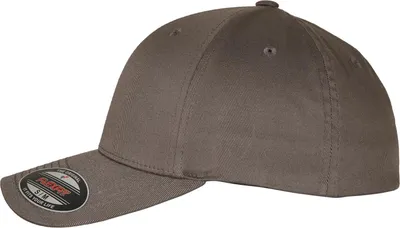 Produktbild von Urban Classics Flexfit Wooly Combed Cap Herren Basecap Einfarbig, Größe: S/M; Farbe: Darkgrey
