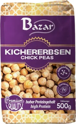 Produktbild von Bazar Kichererbsen 500g