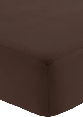 Obrázek produktu pro Fleecové prostěradlo s gumičkou 180x200cm - hnědé
