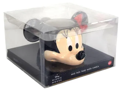 Produktbild von Motivtasse Keramiktasse Kopf Mickey Mouse Minnie Mouse