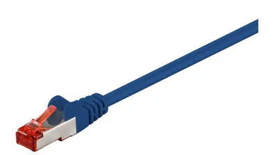 Zdjęcie produktu dla Microconnect SSTP60025B, 0,25 m, Cat6, S/FTP (S-STP), RJ-45, RJ-45, Niebieski