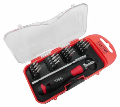Image de Werkzeyt B20557 Werkzeyt Feinmechaniker Bit-Set, 18-tlg