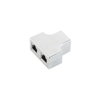 Image de adaptateur de câble patch cat. 5e RJ45 femelle/2x femelle