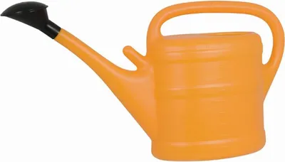 Zdjęcie produktu dla Konewka 10 litrów pomarańczowa z głowicą prysznicową z wysokiej jakości tworzywa sztucznego