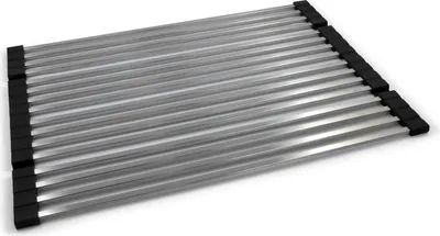 Produktbild von SYSTEMCERAM Faltmatte ca. 330 x 450 mm aus Edelstahl / Zubehör / Abtropfmatte